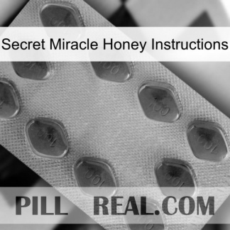 Secret Miracle Honey Instructions 21